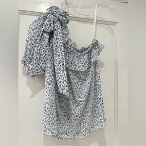 Ulla Johnson one shoulder top and matching skirt